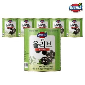 리치스 블랙 올리브 홀 3kg x 6개