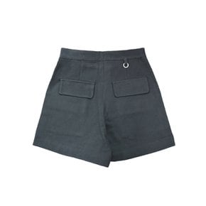 Fleece Twill Pocket Shorts 피치기모 포켓숏츠_D.GREY