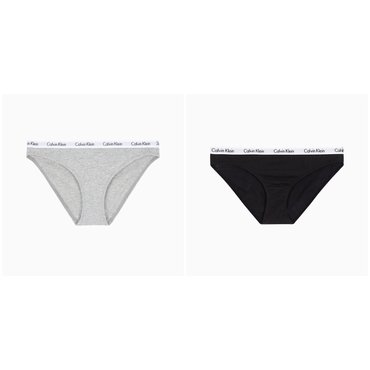 Calvin Klein Underwear 여성 캐러셀 비키니 2종 SET (D1618O-001/020)