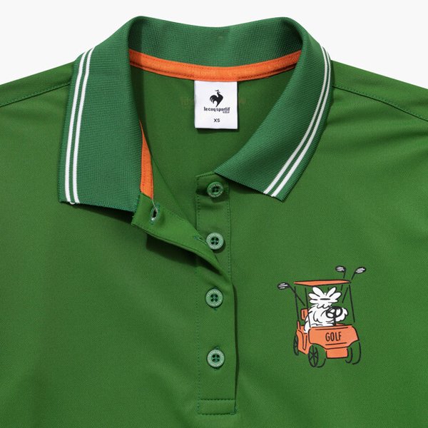 [여주점] [콜라보_하이다나]여성 피케 티셔츠 GQ222LTS61 GREN