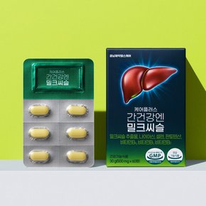 경남제약헬스케어 케어플러스 간건강엔 밀크씨슬(500mg)*2통 4개월분