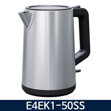 BRAUN 일렉트로룩스 E4EK1-50SS 전기주전자 강력파워 1.7L 대용량 스테인리스 / KN