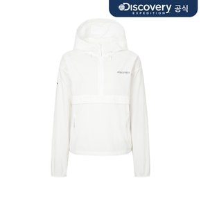 프레시벤트 여성 아노락 크롭 바람막이 (WHITE)