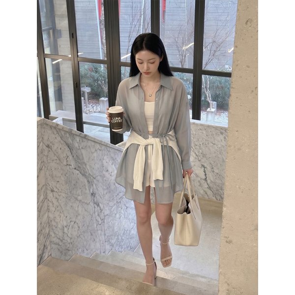 COLLAR HALF DRESS SORA 카라 하프 드레스 소라