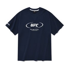 UFC 액티브 빅로고 릴렉스핏 반팔 티셔츠 네이비 U2SSU2306NA