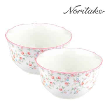 노리다케 9940 큐티로즈 밥공기 2P