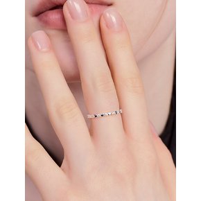 rosa heart cubic ring