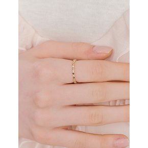 rosa heart cubic ring