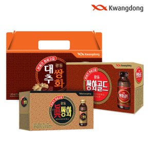 광동 대추쌍화 150ml* 10병 + 쌍화골드 100ml* 10병 + 진쌍화 100ml* 10병 (무료배송)