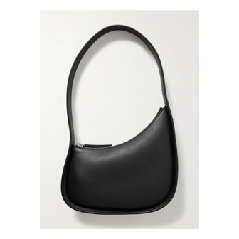더로우 하프 문 가죽 숄더 백 블랙 1647597332293601