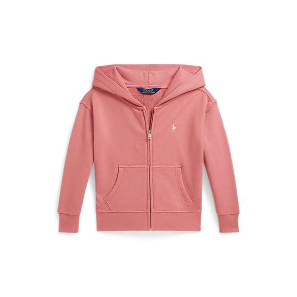 폴로 키즈 여아 2-6세 테리 풀 지퍼 후디(CWPOKNIR8020598650)