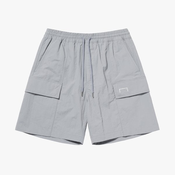 [여주점] TASLAN SMALL LOGO CARGO SHORTS-LIGHT GREY