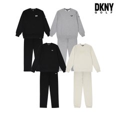 [DKNY GOLF] 24SS 로고 맨투맨 셋업 남녀 4종세트 택1