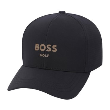 BOSS GOLF 보스골프 샤이니 골드 보스골프 볼캡 MAN BLACK