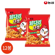 농심 닭다리너겟 후라이드 치킨맛 130g x 12봉