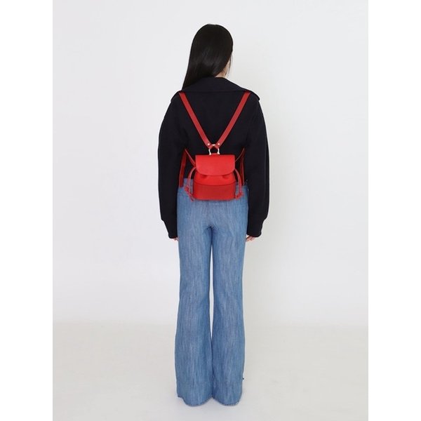 smile backpack_red