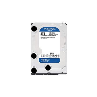  WESTERN DIGITAL Blue SATA 6Gb s 256MB 2TB 5 400rpm class 35inch AF 대응 WD20EZAZ