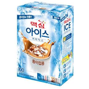 [105243]맥심 아이스 커피믹스(13gX100T/동서식품)
