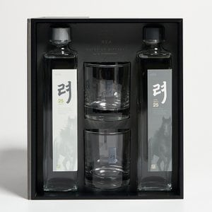  려 25도 선물세트 특3호 375ml 2본입(쌀블렌딩+고구마 소주) 증류주 국순당 여주