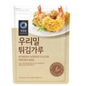 [청정원] 우리밀 튀김가루, 450g, 6개