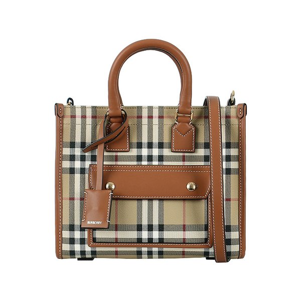 [시흥점] 26SS 체크 FREYA 프레야 토트백 미니 (8109793)