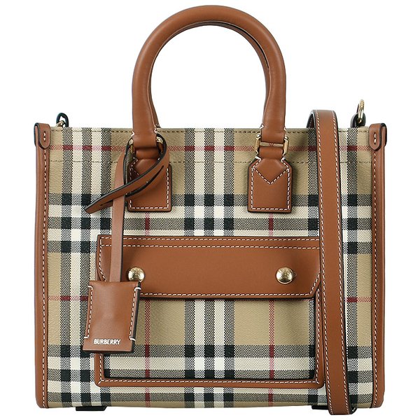 [시흥점] 26SS 체크 FREYA 프레야 토트백 미니 (8109793)