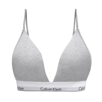 Calvin Klein 캘빈클라인 언더웨어 CK 여성 모던 코튼 트라이앵글 브라렛 속옷 그레이 QF5650-020