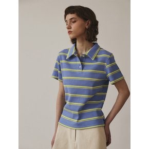 STRIPE COLLAR TEE BLUE 긴팔/반팔