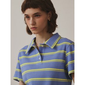 STRIPE COLLAR TEE BLUE 긴팔/반팔