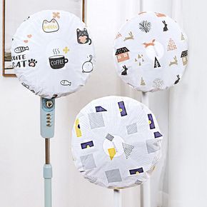 패턴 선풍기커버 PEVA 보관 방수 선풍기보관 캐릭터