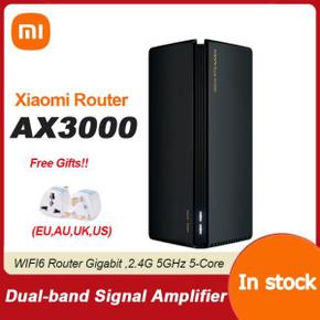 공유기 2021 샤오미 메시 라우터 AX3000 와이파이 6 2.4G 5.0 GHz 풀 기가비트 5G 리피터 4 안테나 네