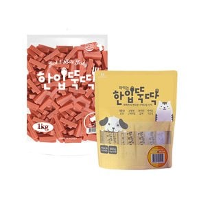 짜먹는한입70P+져키1kg 세트