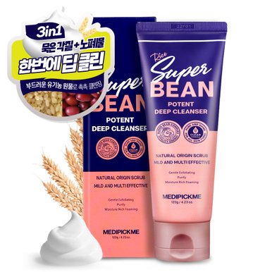 라이스 슈퍼빈 포텐 딥 클렌저 120g