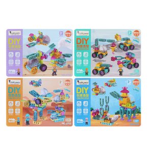 프리미엄 스팀유아블럭 STEAM교구-달나라탐사60pcs