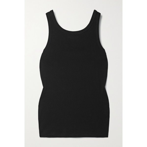 프랭키  코튼 저지 탱크탑 블랙 33258524072689079