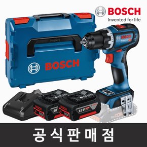 정품 GSR 18V-90 C 5.0Ah 2EA세트 브러쉬리스 충전드릴드라이버 무선전동드릴