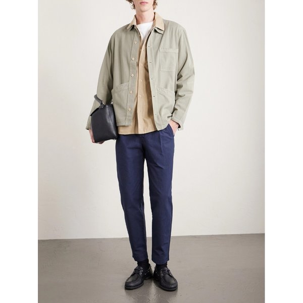 어셈블리 슬림핏 플리츠 코튼 트윌 팬츠 46376663162945659
