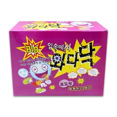 빅 입속에서 와다닥(포도향) Box[10gx20개입]