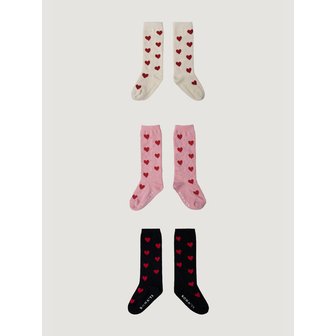 보나츠 러브 러브 러브 니삭스_3COLOR