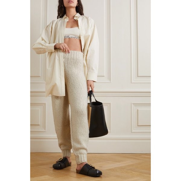 케이트 Josephine Cashmere Track Pants 아이보리 13452677151734960