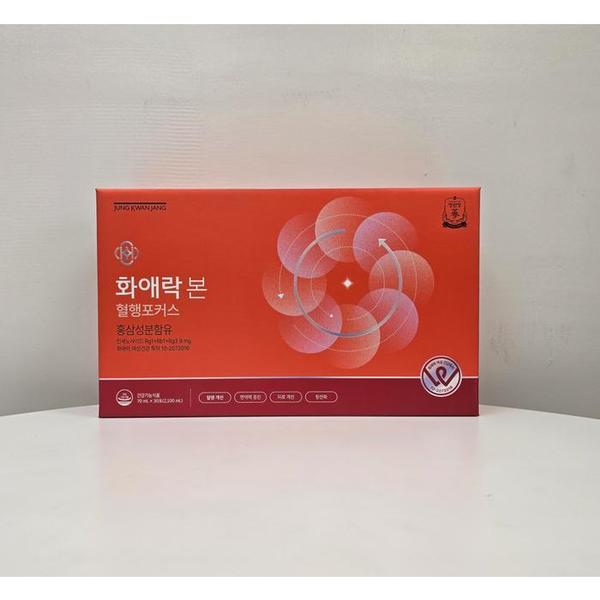 [정관장]  화애락 본 혈행포커스 70ml x 30포  / 여성 건강기능식품 (S44880887)