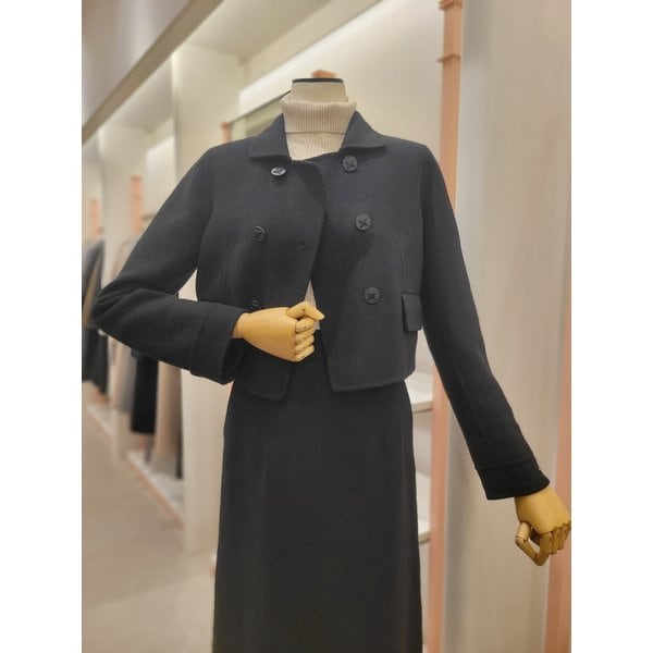 [여주점] 여성 더블 버튼 핸드메이드 크롭 자켓 (ITOAHJK580C)