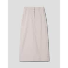 [정상가159,000원] Brushed Hline long Skirt  cream (WE3227T440)