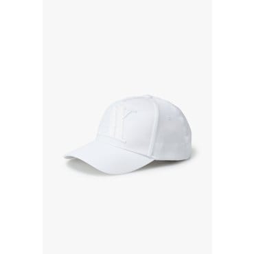 ARMANI EXCHANGE AX남성 빅 로고 폴리 베이스볼 캡A414372001화이트