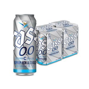  카스 제로 500ml 8캔 / 논알콜 음료 무알콜맥주맛