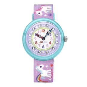 FBNP033 SUNNY HOURS MAGICAL UNICORNS 아동 나토시계