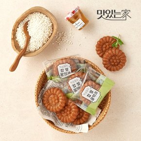 찹쌀 꿀약과 27g x 40개 (20개 x 2박스) / 쇼핑백