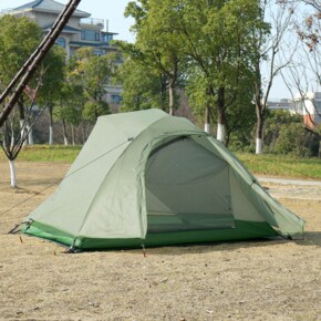 [엣모어]3인용 더블 레이어 초경량 텐트(그린)