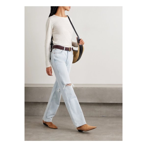 헤인즈 90s 베이비 코튼 저지 티셔츠 화이트 1647597349439823