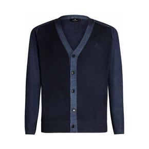 24FW 에트로 가디건 MRKF0068AL258B0665 Dark Blue